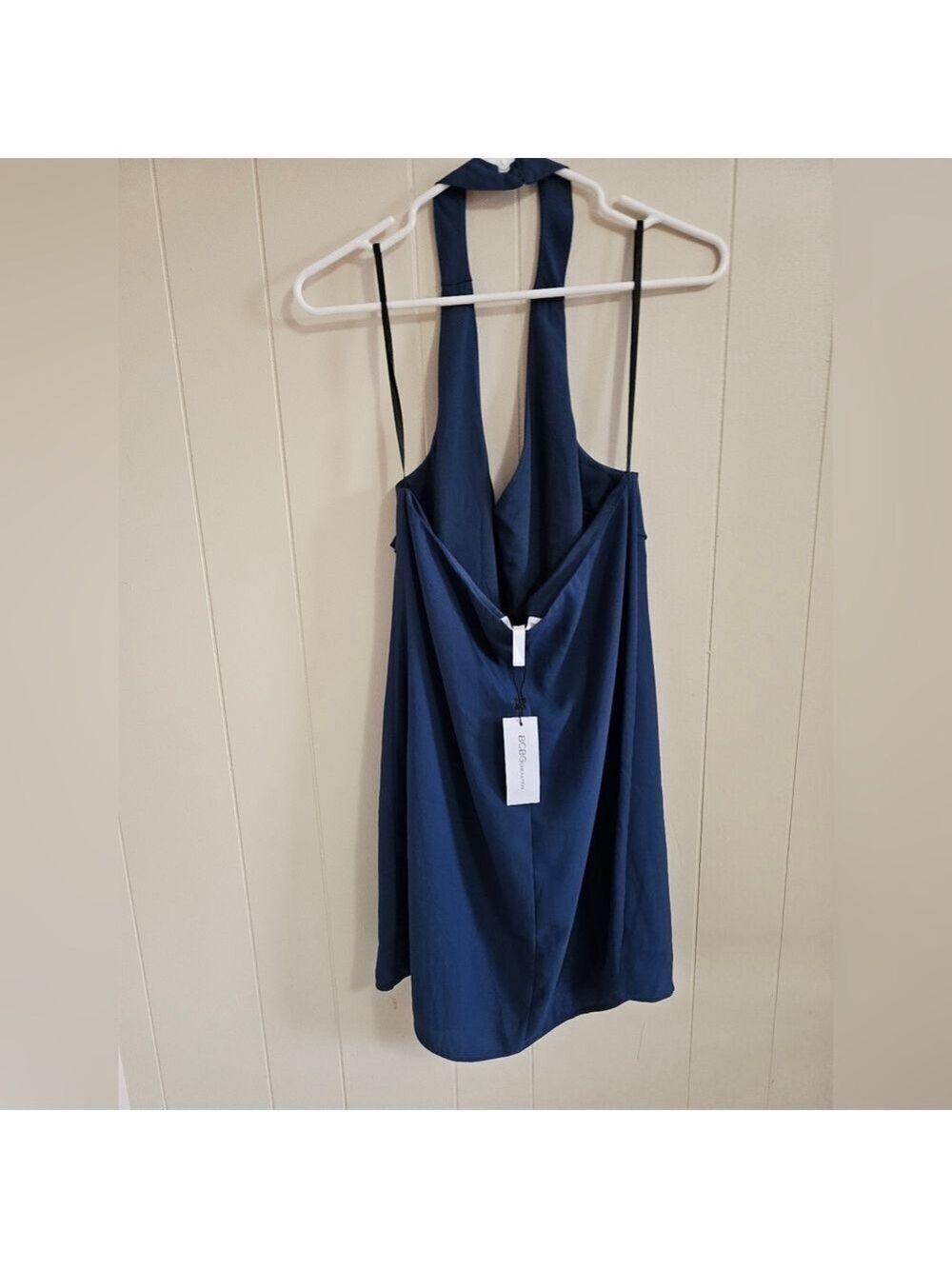 BCBGeneration Blue Ruffle Dress - Picture 6 of 7